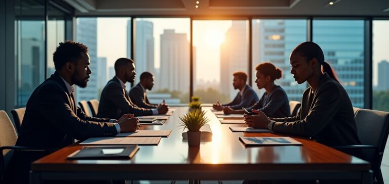Real estate investor looking at blueprints for a property that requires a Bridge Loan For Flipping Houses.