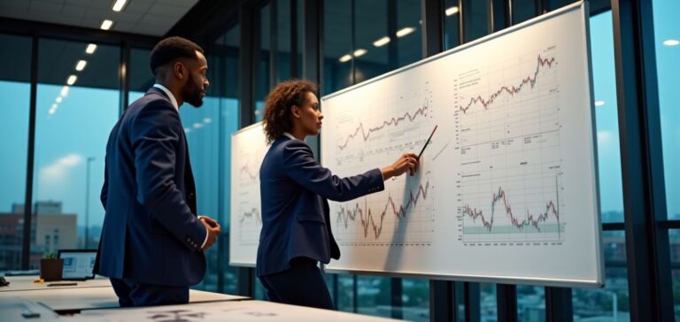 Man reviewing construction plans for a self-build home, symbolizing Construction Loans For Self Builder.