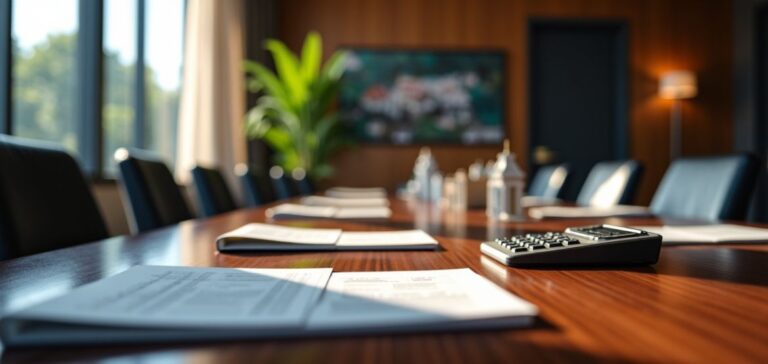 Deutsche Capital Growth Fund: Business professionals reviewing financial documents, symbolizing growth and investment