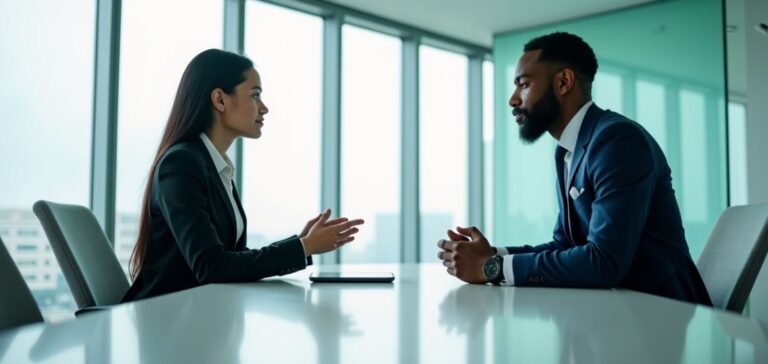 First Bank Bridge Loan: A handshake over financial documents representing quick capital access.
