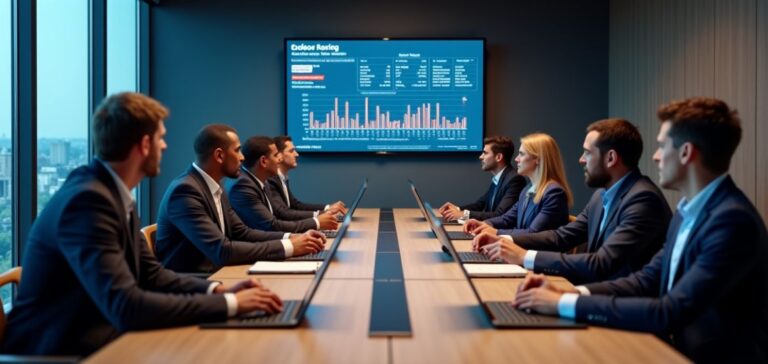 Business owner reviewing documents, symbolizing Think Business Loans process
