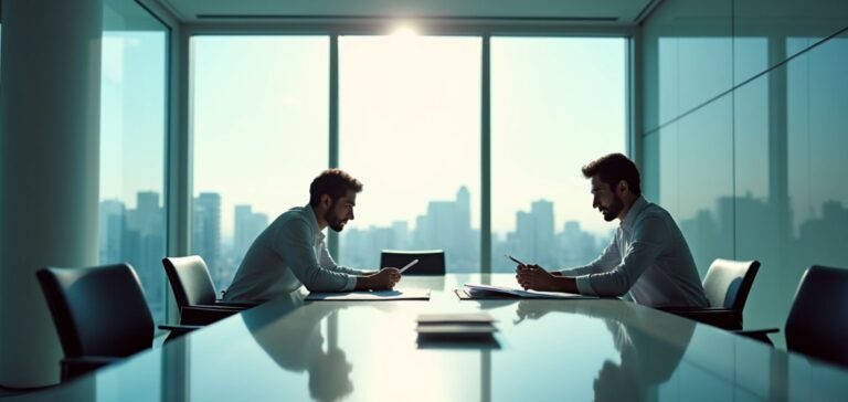 Businessperson reviewing Www Short Term Loans documents for quick approval.
